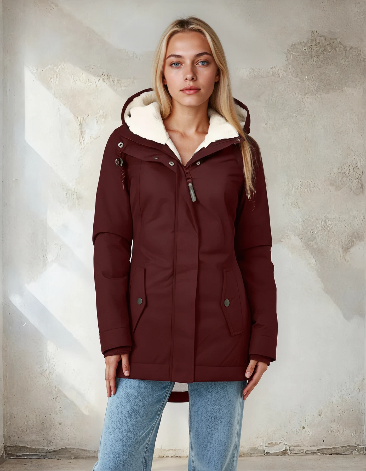 Cavellis | Lunea Waterdichte winterjas met capuchon