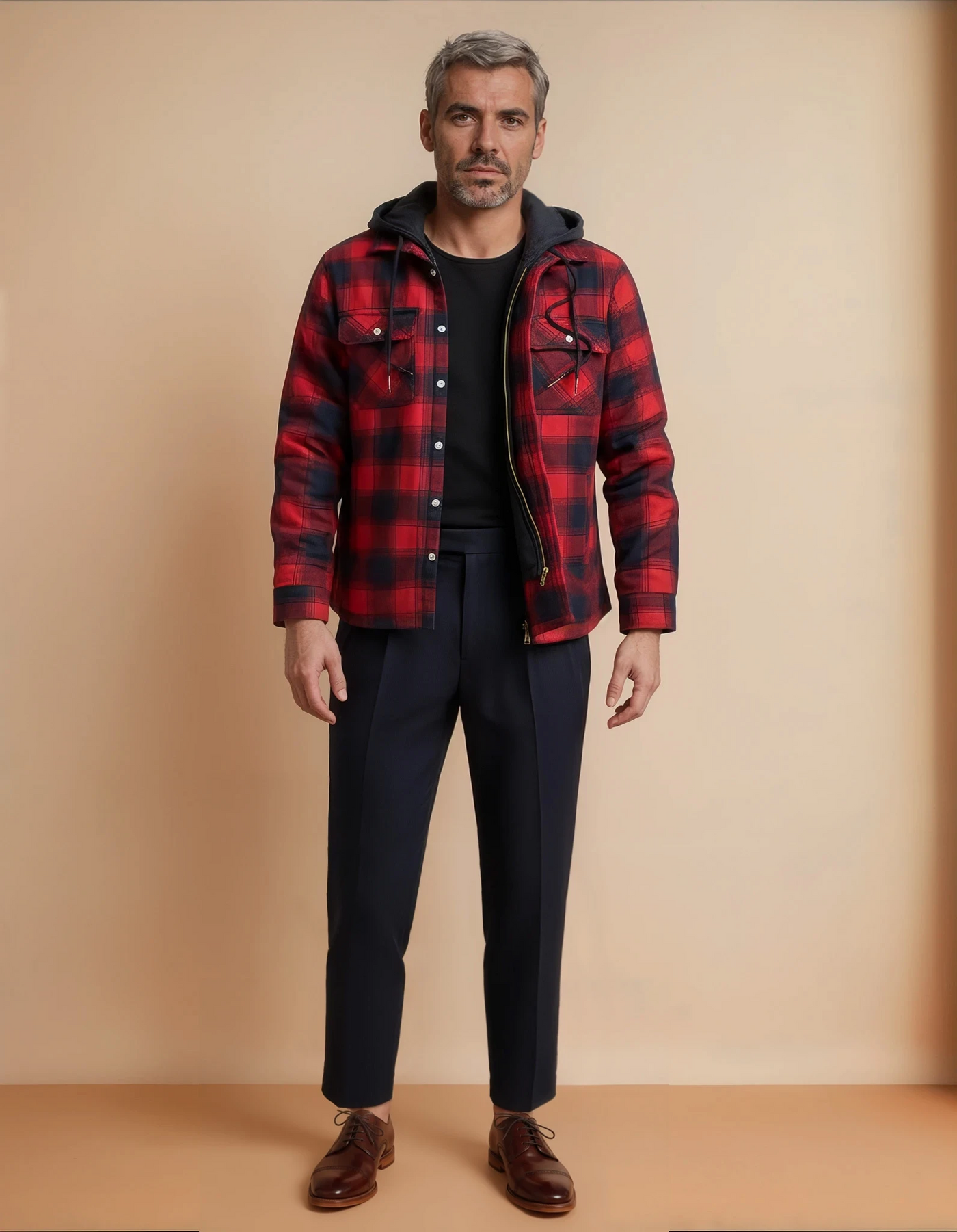 Cavellis | Ferro Warme Heren Jas van Premium Wolmix